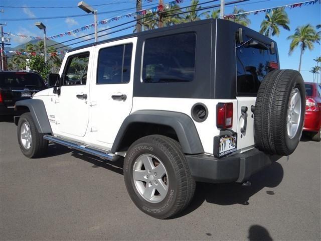 2010 jeep wrangler unlimited 4dr 4x4 sport for sale in kahului, hawaii
