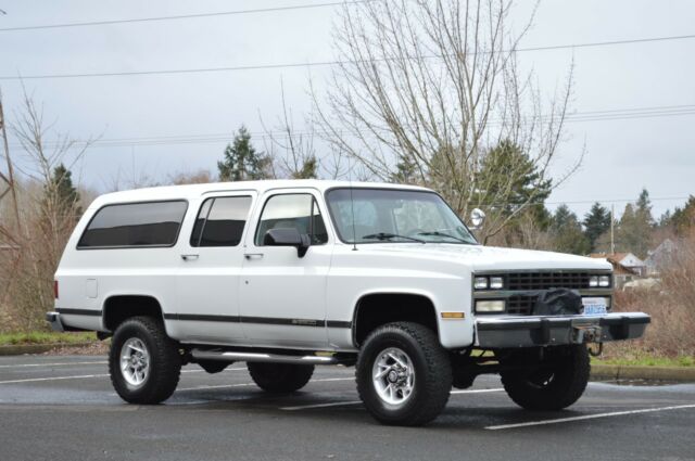 1991 chevrolet suburban 2500 suv 4x4 5.7l v8 automatic transmission