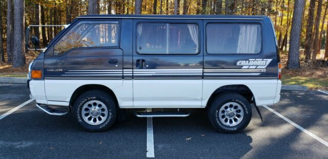 1987 mitsubishi delica 4x4 turbo diesel right hand drive from japan way cool