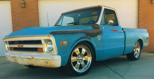 1968 chevrolet c10 short bed factory a/c truck in sunny arizona