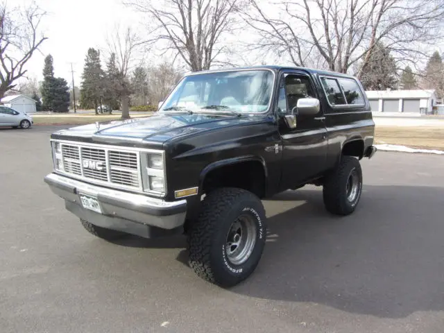 1986 gmc jimmy k5, 6.5 diesel 4x4, 121k miles