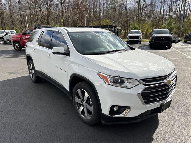 2021 chevrolet traverse lt leather