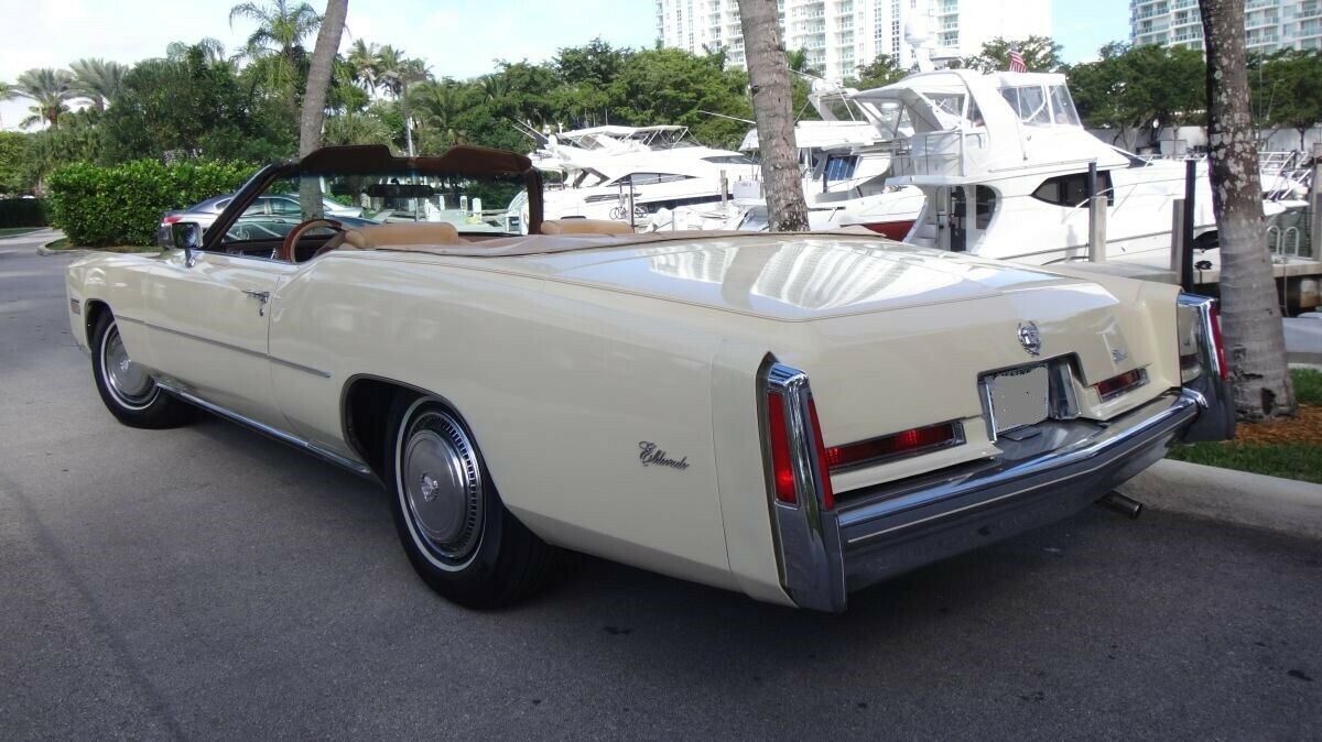 1976 cadillac eldorado convertible 53k miles, original family owned