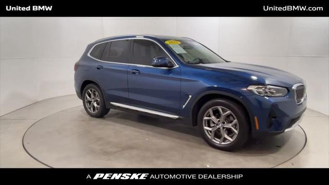 2022 bmw x3 sdrive30i