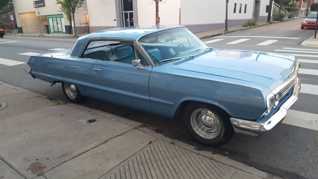 1963 impala hardtop*4-speed manual*327 cid motor*super clean car!!!