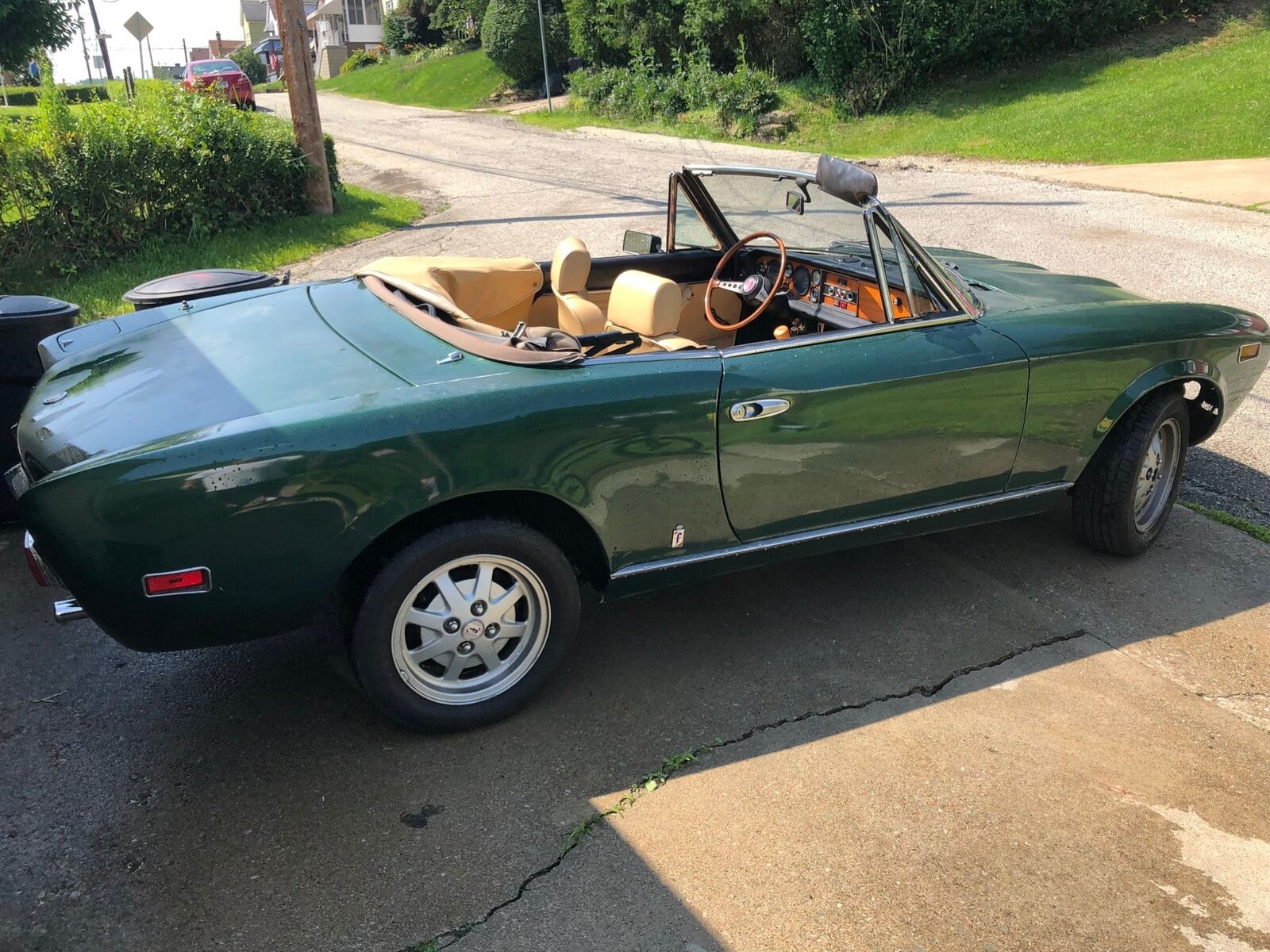 1975 fiat 124 spider 1975 fiat 124 spider 77k original miles