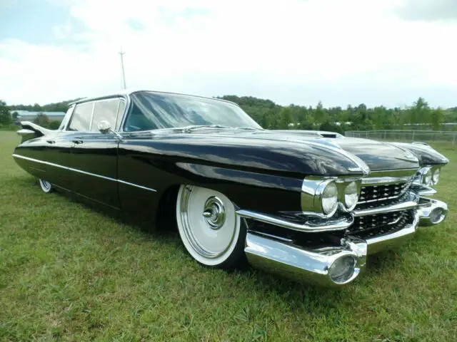 1959 cadillac sedan deville flat top resto mod classic ls caddy must see