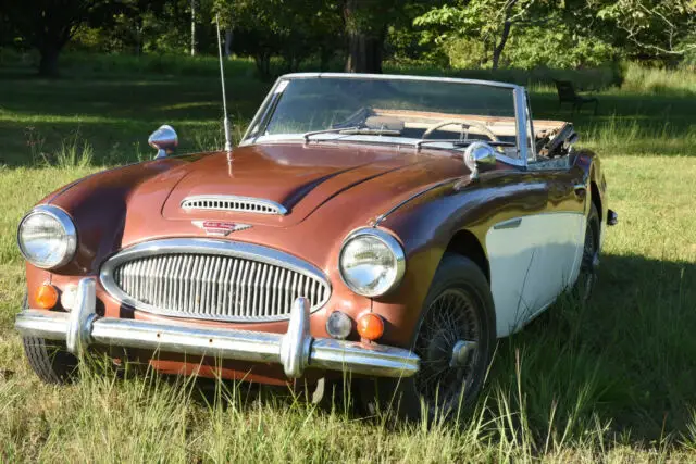 1967 austin healey 3000 mk iii phase ii (bj8). matching numbers. heritage cert