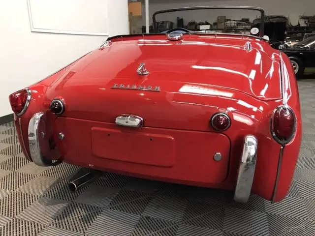 1960 triumph tr3a sports roadster. attractive driver, well maintained