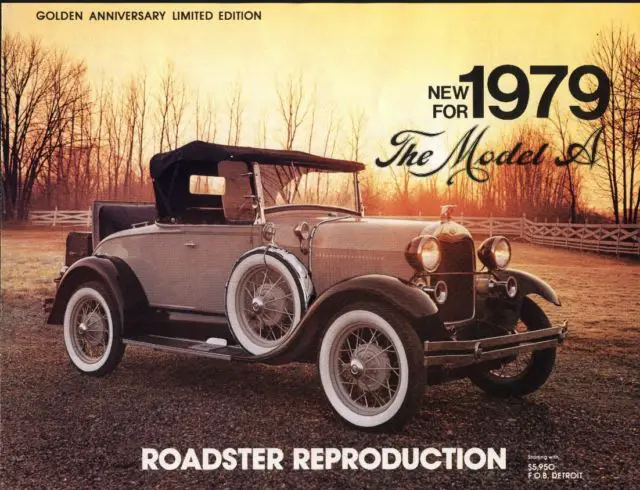 1980 ford golden anniversary model "a"