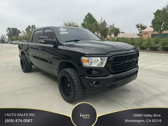 2021 ram 1500 crew cab big horn pickup 4d 5 1/2 ft in bloomington, california