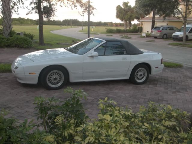 1990 white mazda rx7 convertible great condition