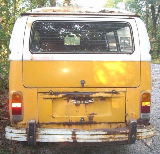 1976 volkswagen bus vanagon van w/ new parts runs! bus/vanagon