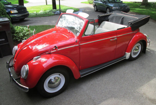 1964 vw karmann convertible beetle, original classic, rare
