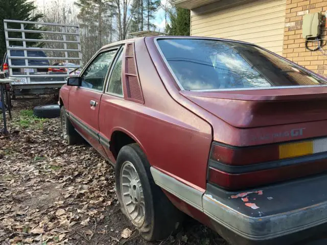 1983 mercury capri ford mustang roller
