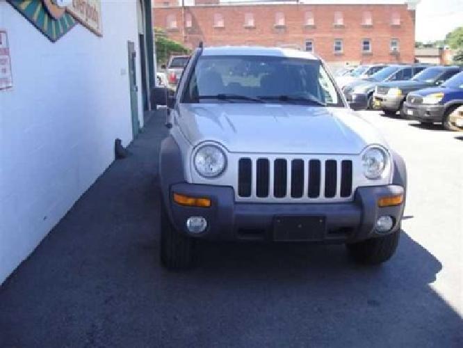 used 2004 jeep liberty sport 4x4 suv, 82,894 miles in watertown, ny