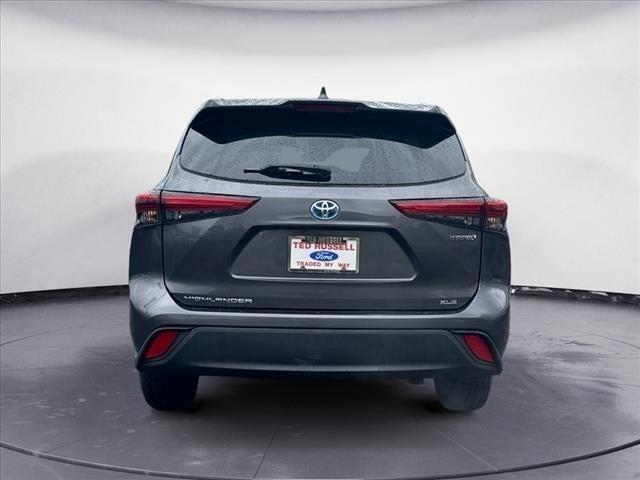 2021 toyota highlander hybrid xle
