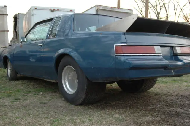 1981 buick regal prostreet look mild built 383 chevy, tubbed and framed chassis