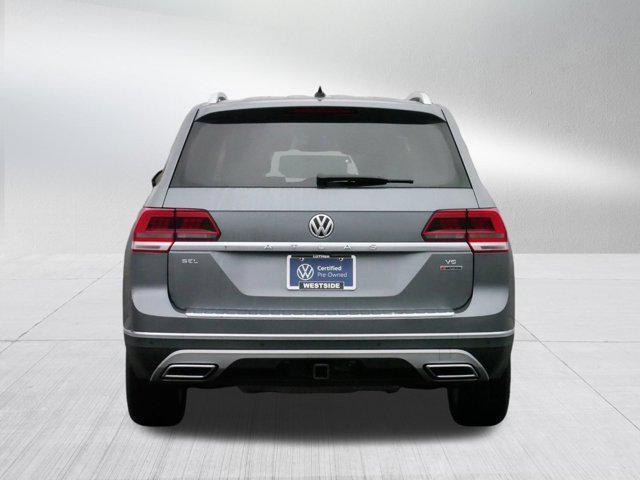 2020 volkswagen atlas 3.6l sel