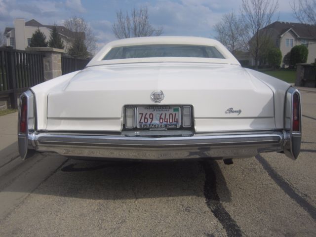 1978 cadillac eldorado biarittz collector car - ultra low mileage museum piece
