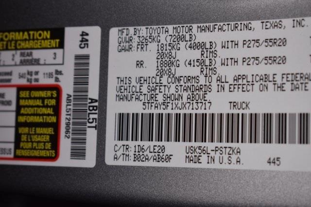 2018 toyota tundra platinum 4x4 platinum 4dr crewmax cab pickup sb (5.7l v8 for sale in saco, maine