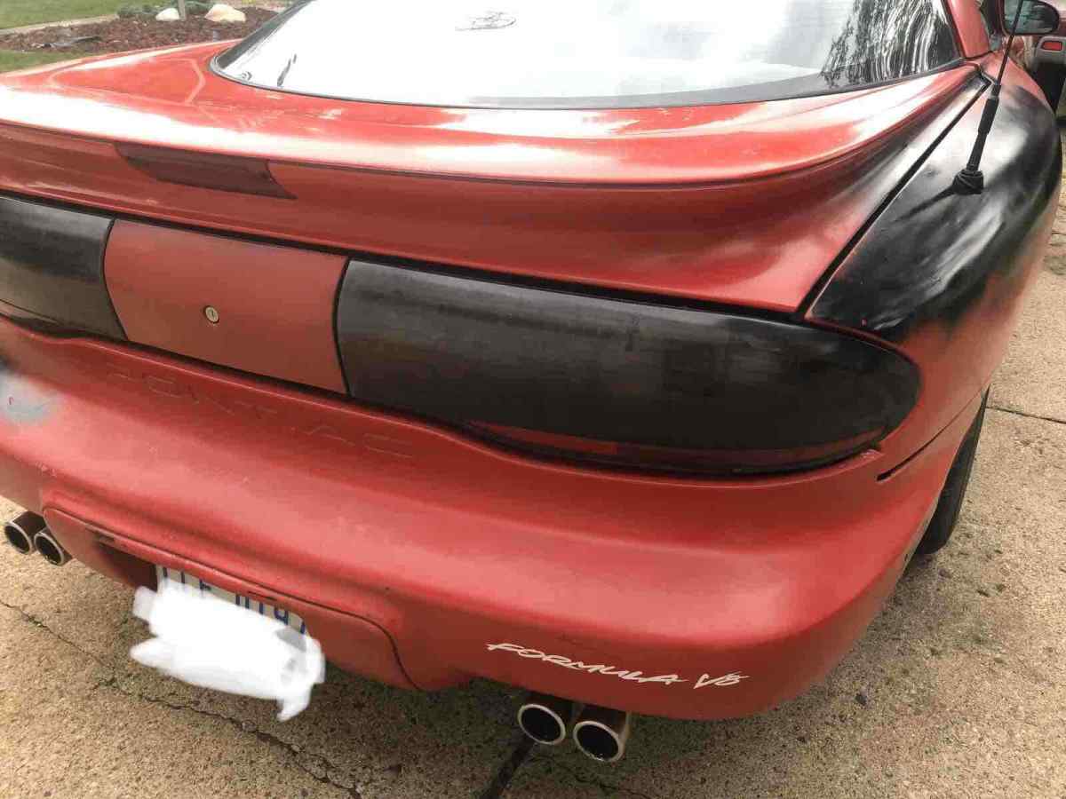 1994 pontiac firebird coupe red rwd automatic formula