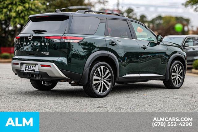 2023 nissan pathfinder platinum 4wd