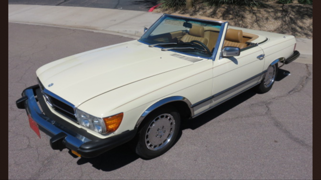 1980 mecedes benz 450 sl no reserve