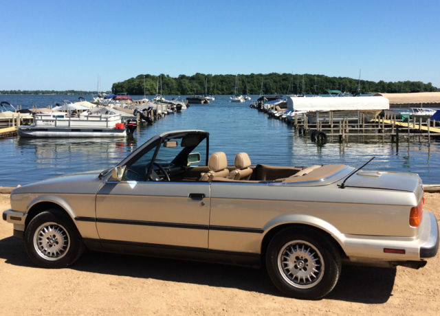 incredible restored and rebuilt1989 bmw 325i m20 cabrio convertible