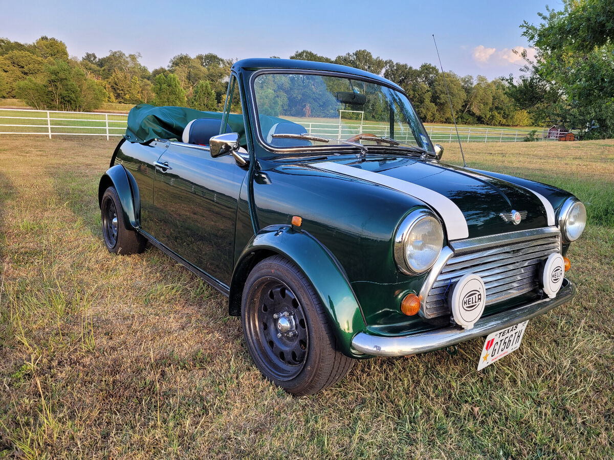 1989 classic mini austin rover convertible