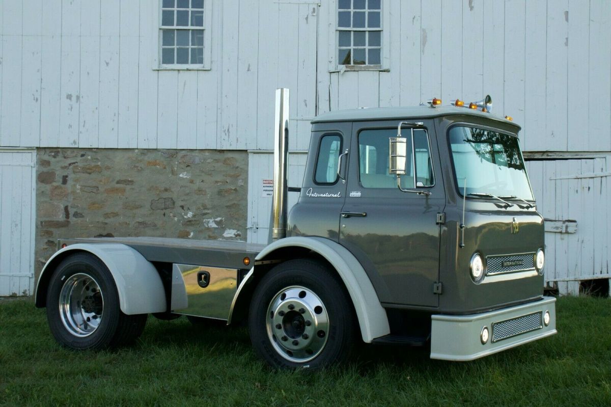 1969 international harvester loadstar co1800 antique cabover diesel truck