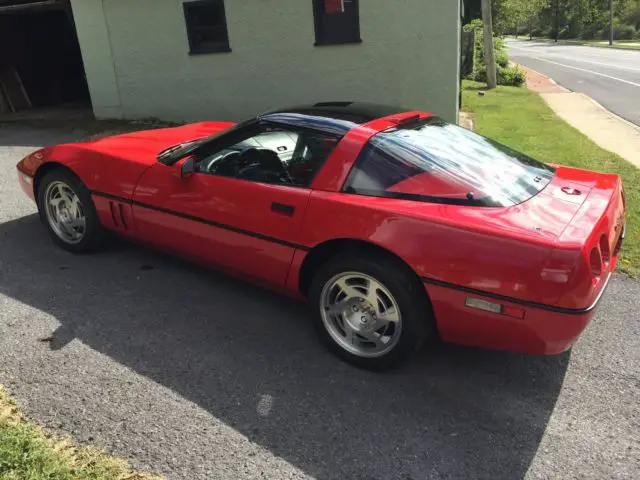 1990 corvette zr1: all documentation and original window sticker