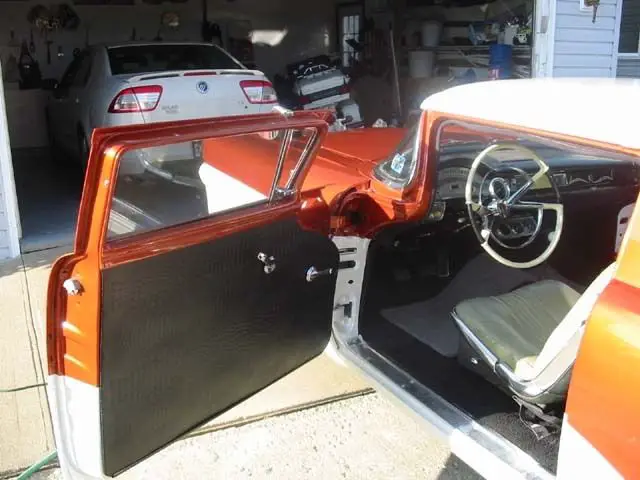 1958 ranchero chopped frenched head lights hot rod custom project 351 4-spd