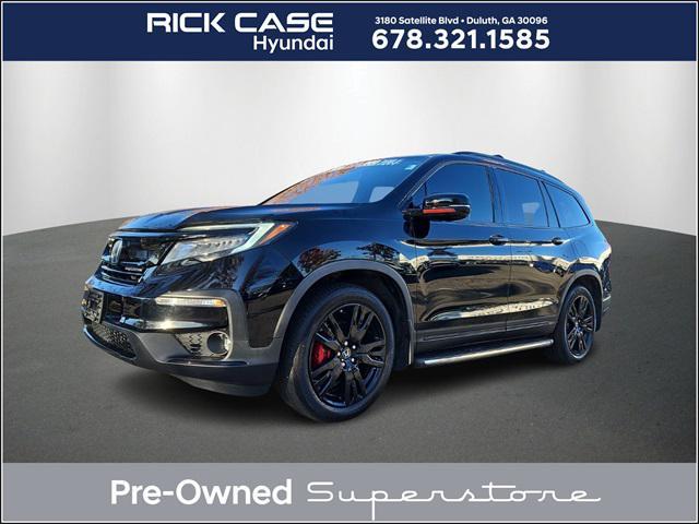 2020 honda pilot awd black edition