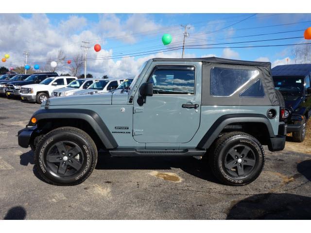 2014 jeep wrangler sport 4x4 sport 2dr suv for sale in sanford, maine