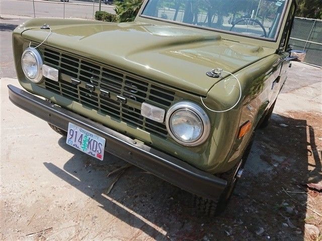1973 ford bronco automatic 2-door 4x4 restored and uncut