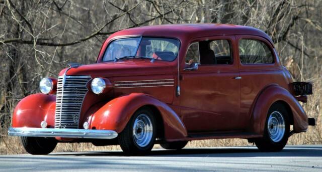 1938 chevrolet chevy street hot rod sedan/ 350/ at/ drive home /all steel
