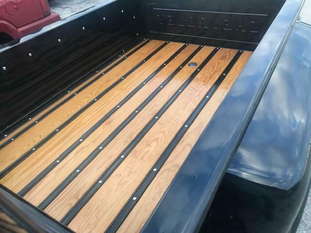 1971 chevy shordbed slick black truck