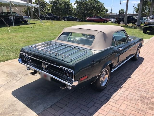 1968 ford mustang gt convertible