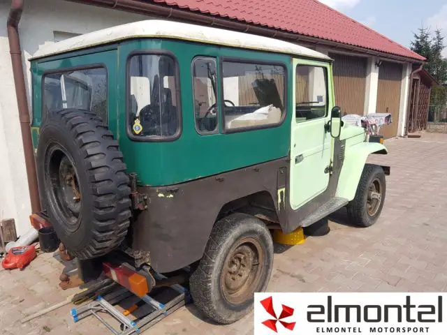 toyota land cruiser bj40 1977 mechanic winch