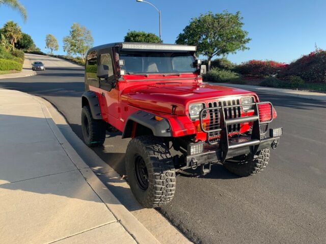 1992 jeep sahara wrangler 2.5 4 cyl. no reserve