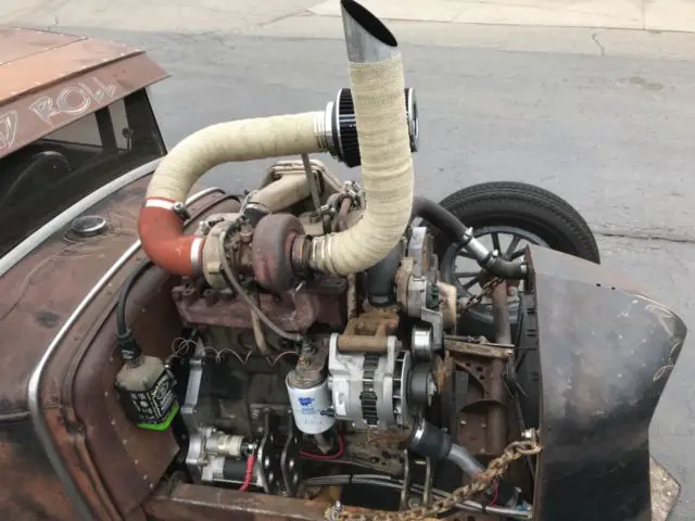 1930 rat rod diesel model a chop top
