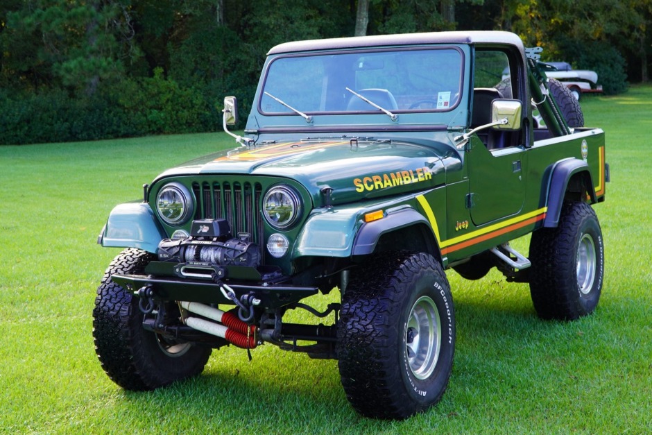 1983 jeep cj-8 scrambler 4-speed