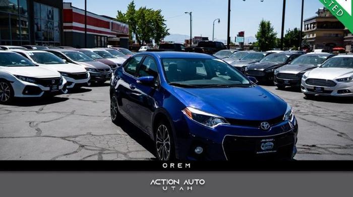 used 2016 toyota corolla s orem, ut 84058 for sale in bonnie, utah
