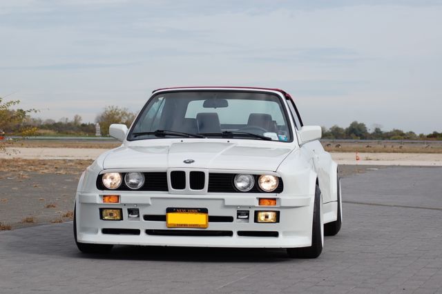 1987 bmw 325i convertible custom folger wide body e30 widebody