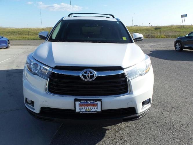 used 2015 toyota highlander awd limited v6 hardin, mt 59034 for sale in hardin, montana