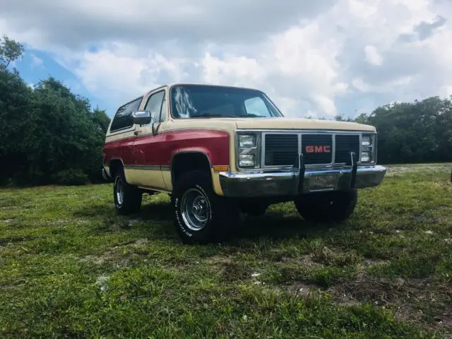 1986 gmc jimmy high sierra classic 4x4