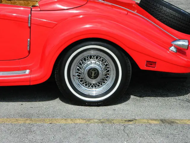 1991 mercedes benz 500k replica by heritage 350 v-8 auto a/c ps pb pw