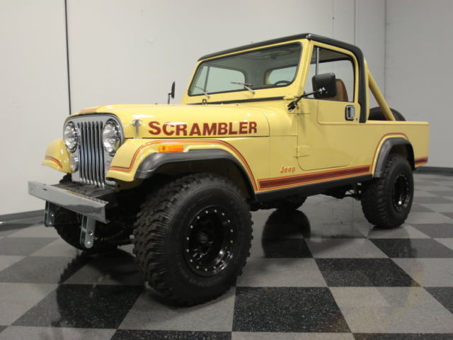fully restored 4x4 scrambler, strong iron duke i4, 4-speed, pwr steer/brakes, a+
