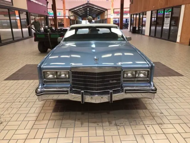 1985 cadillac eldorado, light metallic blue with 4,425 miles available now!